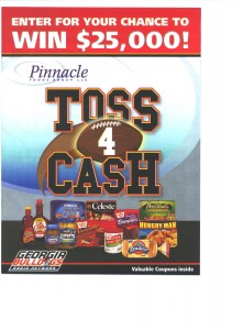 toss for cash