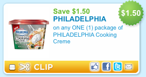 Philadelphia Cooking Creme Coupon