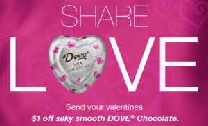 Dove Chocolate Coupon