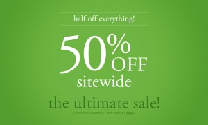 Coldwater Creek 50% off