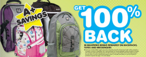 Office Max Free Backpack Deal
