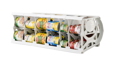 Shelf Reliance Cansolidator Cupboard, 20 can storage 