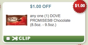 Dove Chocolate Coupons