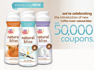 Coffee Mate Natural Bliss Coupon