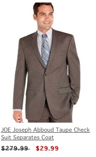 Men&#39;s Warehouse Suit Coats $30 or Pants $20! :: Southern Savers
