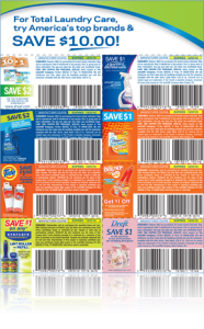 P&G Laundry coupons