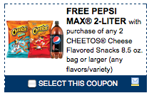 Free Pepsi Coupon