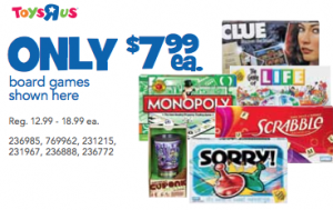 Toys R Us Hasbro Games Coupons