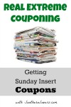 Real Extreme Couponing: Where and how to get your Sunday newspaper insert coupons.