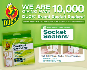 Duck Brand Socket Sealers