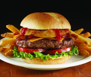 Hard Rock Cafe burger