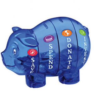 Teach Kids to Save Piggy Bank