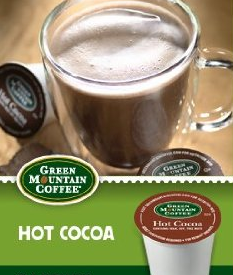 Green mountain free hot chocolate Green Mountain K-Cups