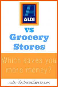 If you think you're saving the most money at Aldi, you may want to check out this comparison.