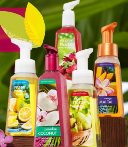 Bath & Body Works free soap