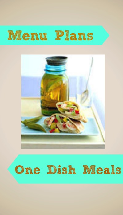 One Dish Meals Menu Plans 4/25 :: Southern Savers