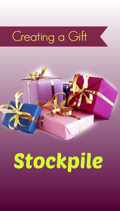 creating a gift closet or stockpile