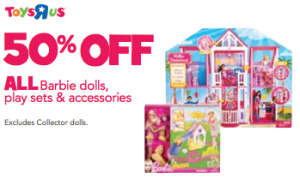Toys R Us Barbie Deal