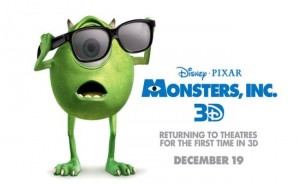 Monsters Inc 3D