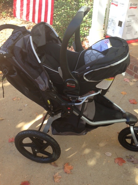 bob stroller age without car seat