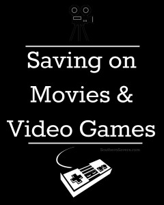 Here are some simple was to save money on video games and movies.  Those expenses can add up before you know it!