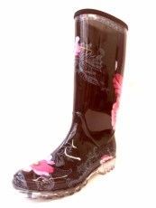 florwer rain boot