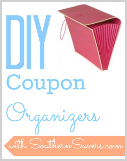 On the road to save money?  Here are some DIY coupon organizers that are really helpful!