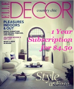 Elle Decor Magazine 
