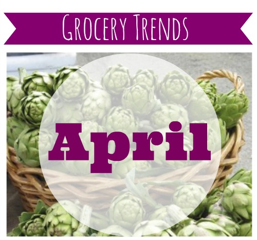Fruits and vegetables with the best deals.  What to buy in April.