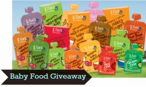 Ella's Kitchen Baby Food Giveaway