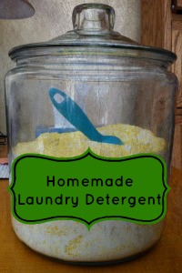 Homemade Laundry Detergent