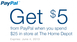 Paypal Home Depot Coupon