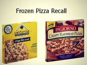 Frozen pizza recall