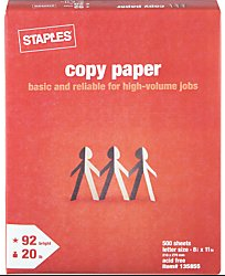 Staples Easy Rebate Free Paper