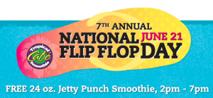 Tropical Smoothie Flip Flop Day 2013