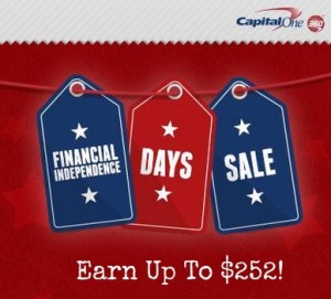 capital one sale