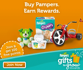 pampers gifts to grow codes