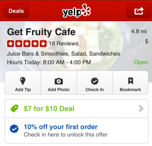 Yelp Offers