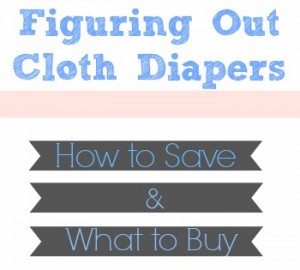 How to save on cloth diapers: Southern Savers