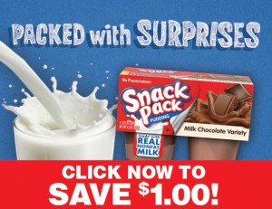 Snack Pack Pudding Coupon