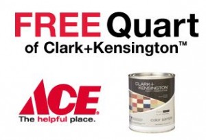 free quart of paint