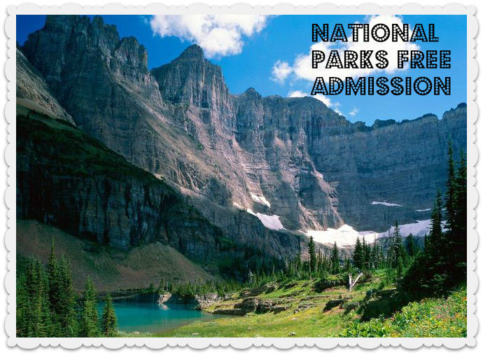 free admission to national parks