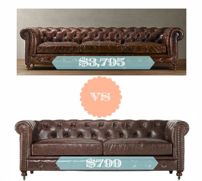 Restoration Hardware Kensington Sofa Look Alike - Southern Savers