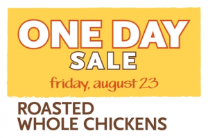 whole foods one day sale 8/23