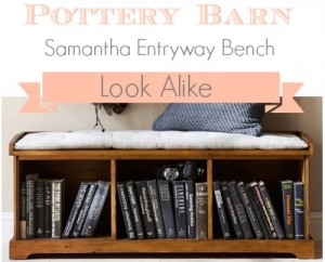 Pottery Barn Samantha Bench Look Alike - Southern Savers
