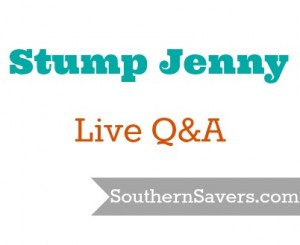 Stump Jenny or Southern Savers - Live Q&A