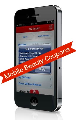 mobile beauty coupons mobile coupons