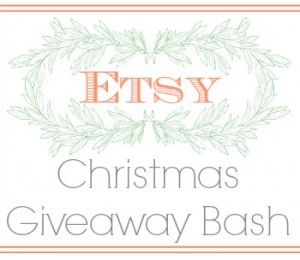 A week full of giveaways from Etsy sellers!