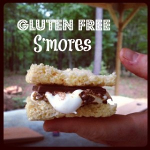 A simple easy way to make gluten-free s'mores!