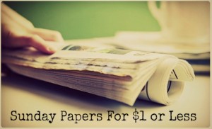 newspaper deals